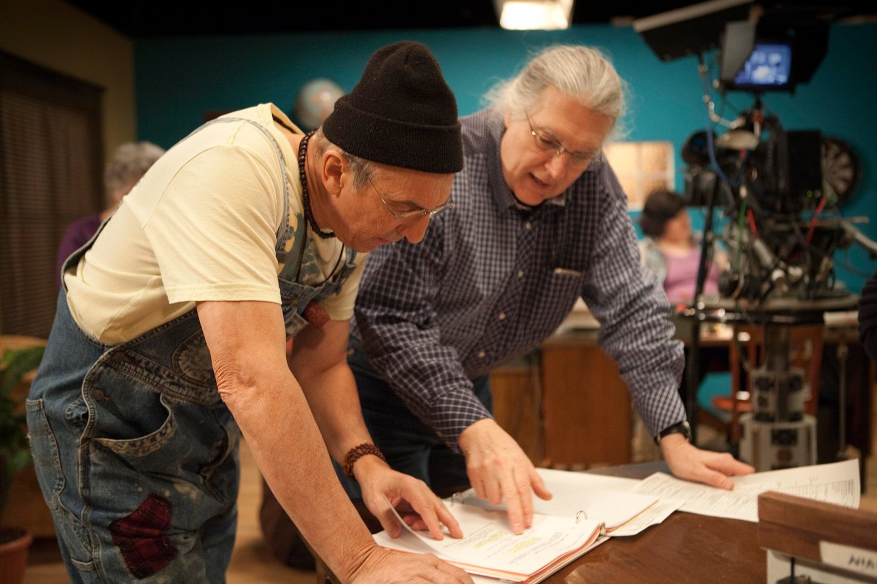 Sur le plateau — Prise 10